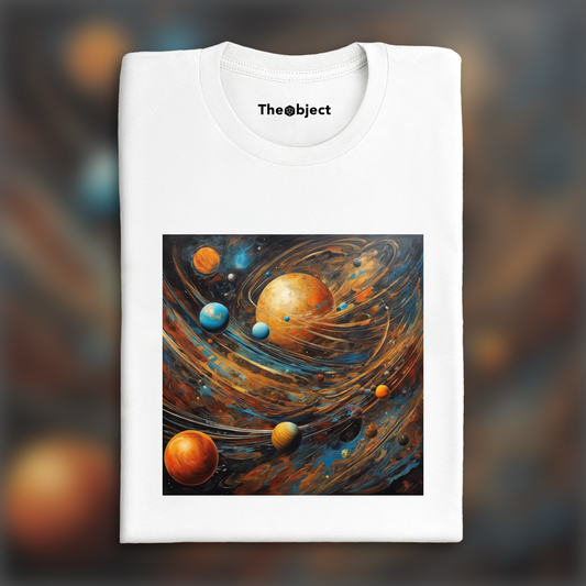 T-Shirt - 20th Century American Abstract Expressionism, Planets  - 2632991125