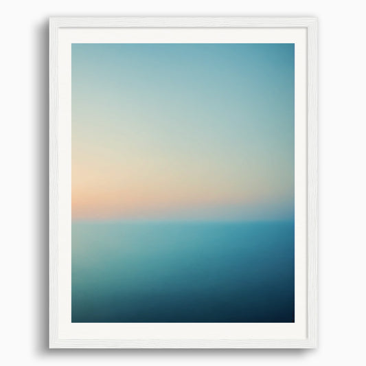 Poster: Soothing Abstract Gradients, Ocean