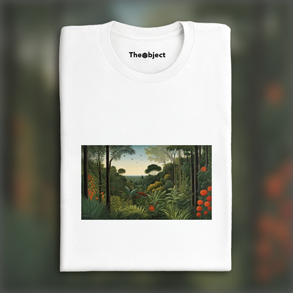 T-Shirt - Dreamlike and naive jungles with fanciful precision, Jungle - 2310571442