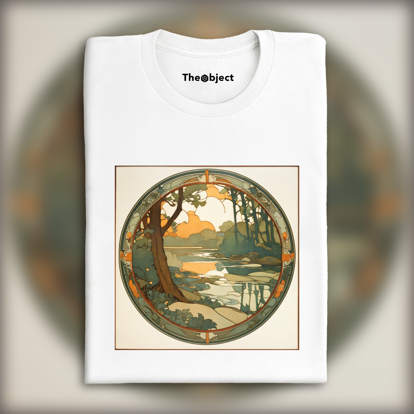 T-Shirt - Mucha, Rivière - 989873976