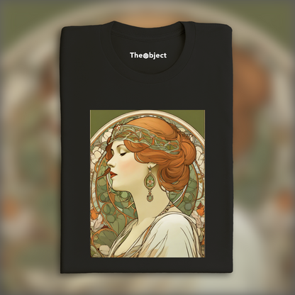 T-Shirt - Enchanting fusion of ornate lines and flowing shapes, Women - 1870499683