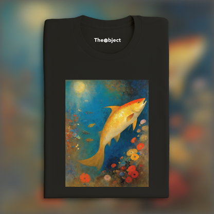 T-Shirt - Visions surréalistes avec images fantastiques, Astrology, Pisces sign - 1445302961