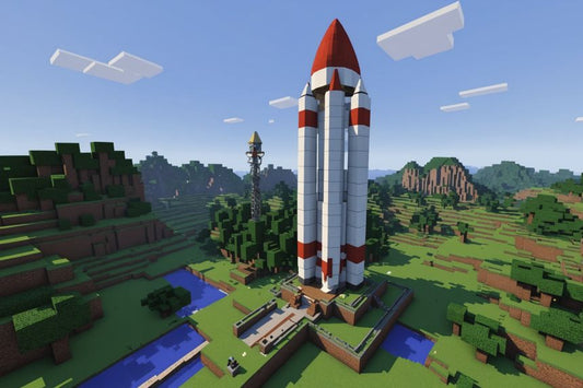 Image - Minecraft, Space rocket - 2376572395