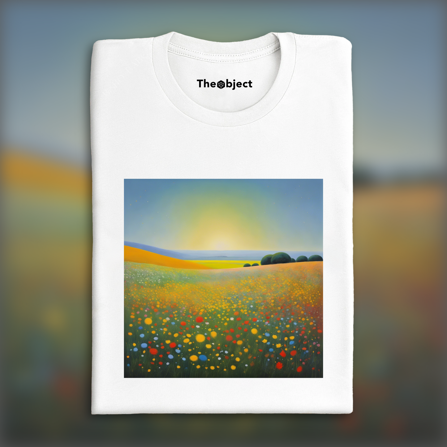 T-Shirt - Scottish Abstract Expressionism Painting, Fleur  - 2516049855