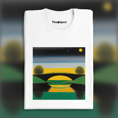 T-Shirt - Scottish Abstract Expressionism Painting, Bridge - 3738622811