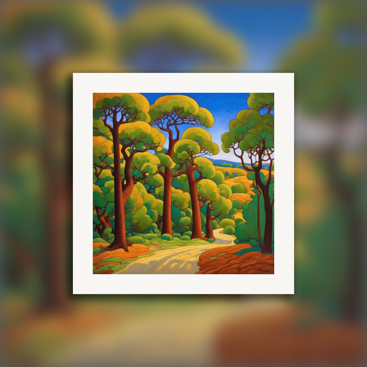 Affiche - Paul Ranson, Arbres - 3522927562