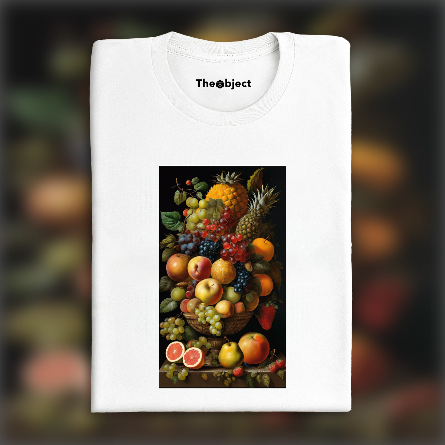 T-Shirt - Mannerism composing faces from imaginative arrangements of objects, fruits - 784705763