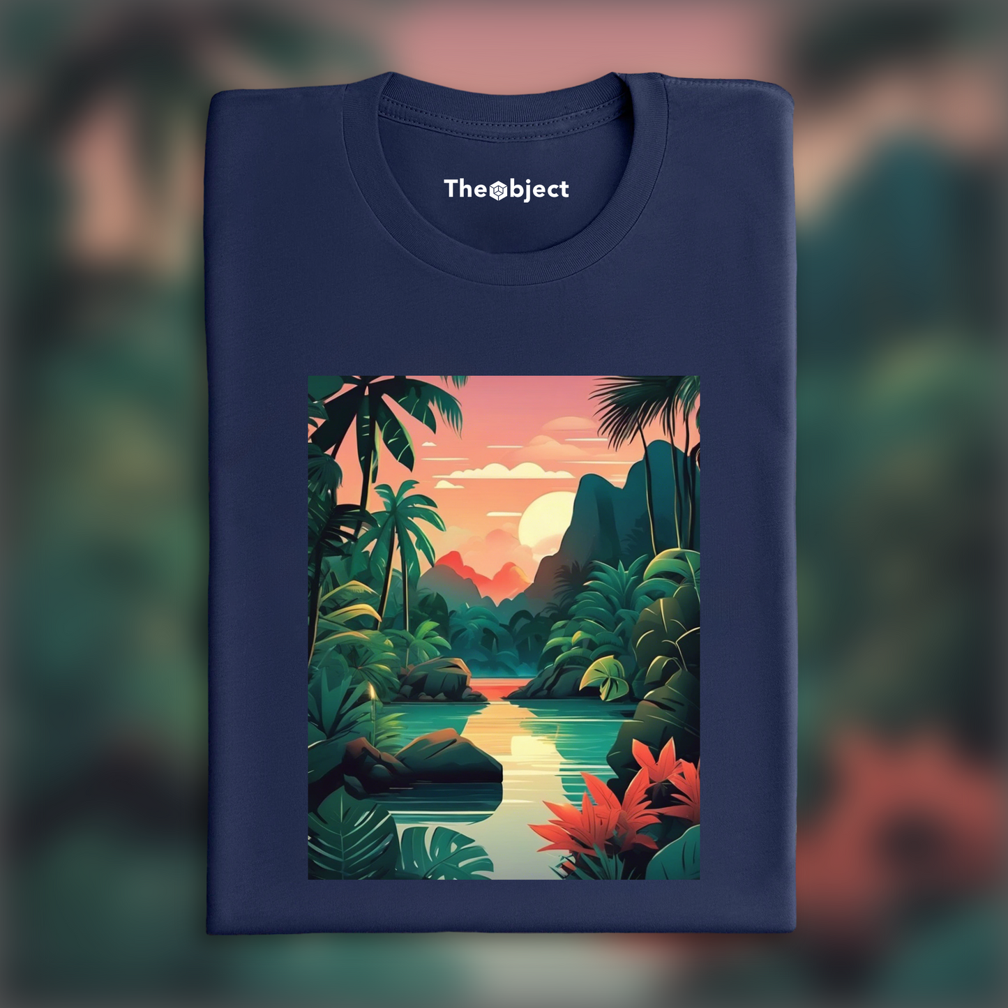 T-Shirt - Tropical Jungle, Candle - 2763106554