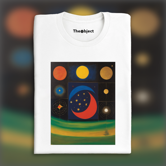 T-Shirt - Scottish Abstract Expressionism Painting, Astrology - 1564816952