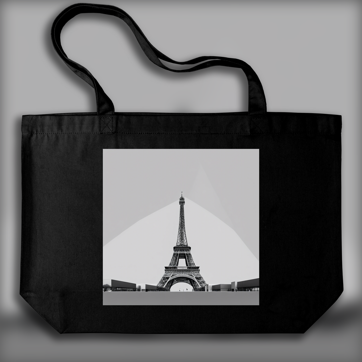 Tote bag - Art minimaliste, Paris - 1268874796