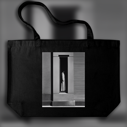 Tote bag - Abstract urban explorations, black and white, New York city - 3692519948