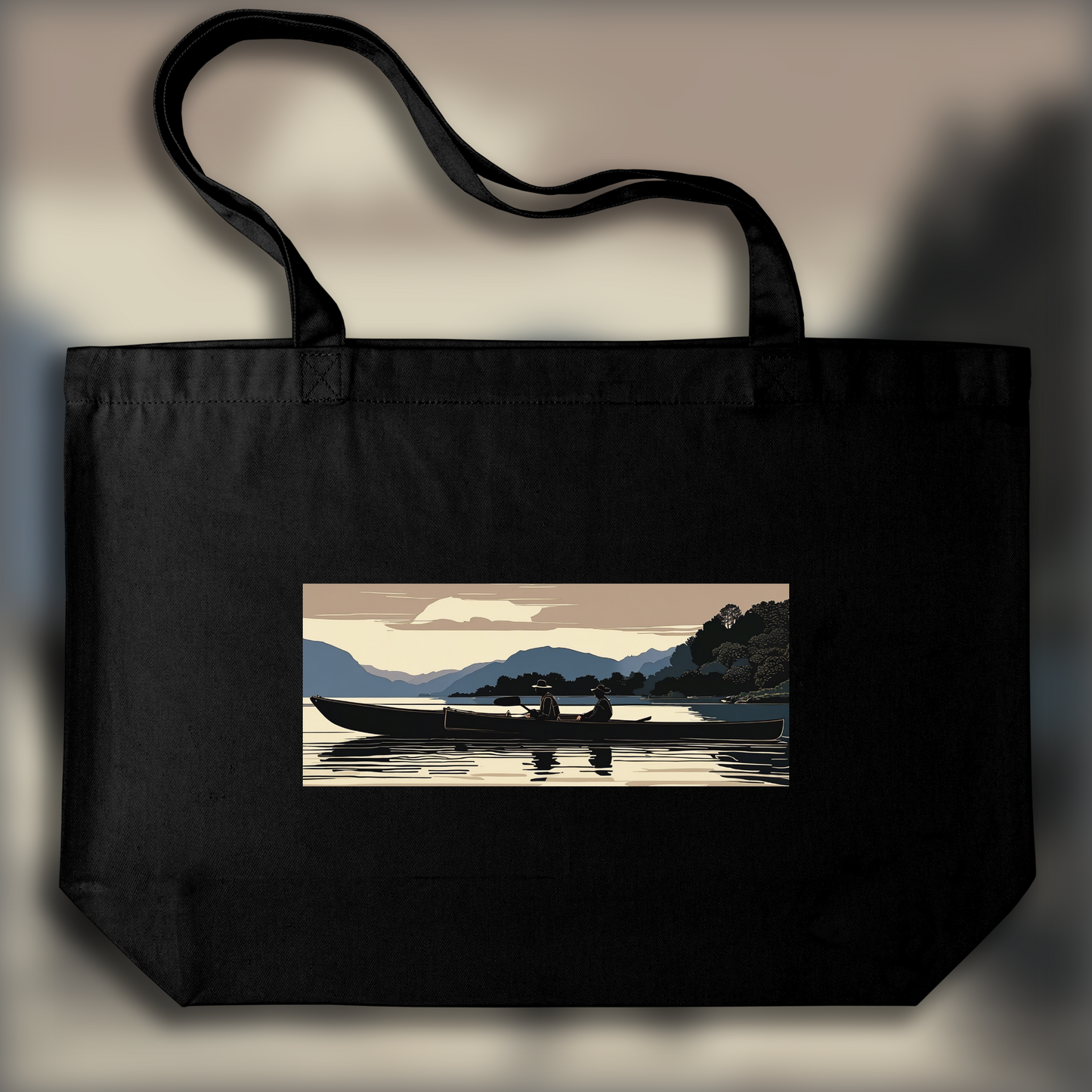 Tote bag - Nabi art movement, Kayak - 3132232013