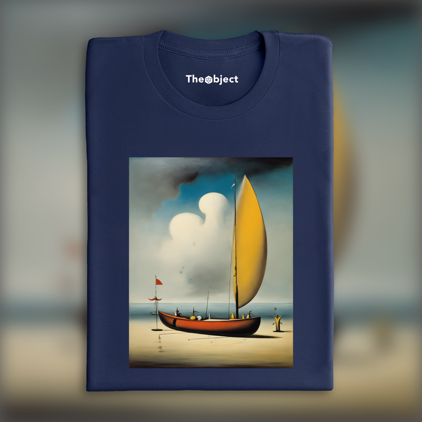 T-Shirt - Enigmatic surrealism, Kayak - 1377717376