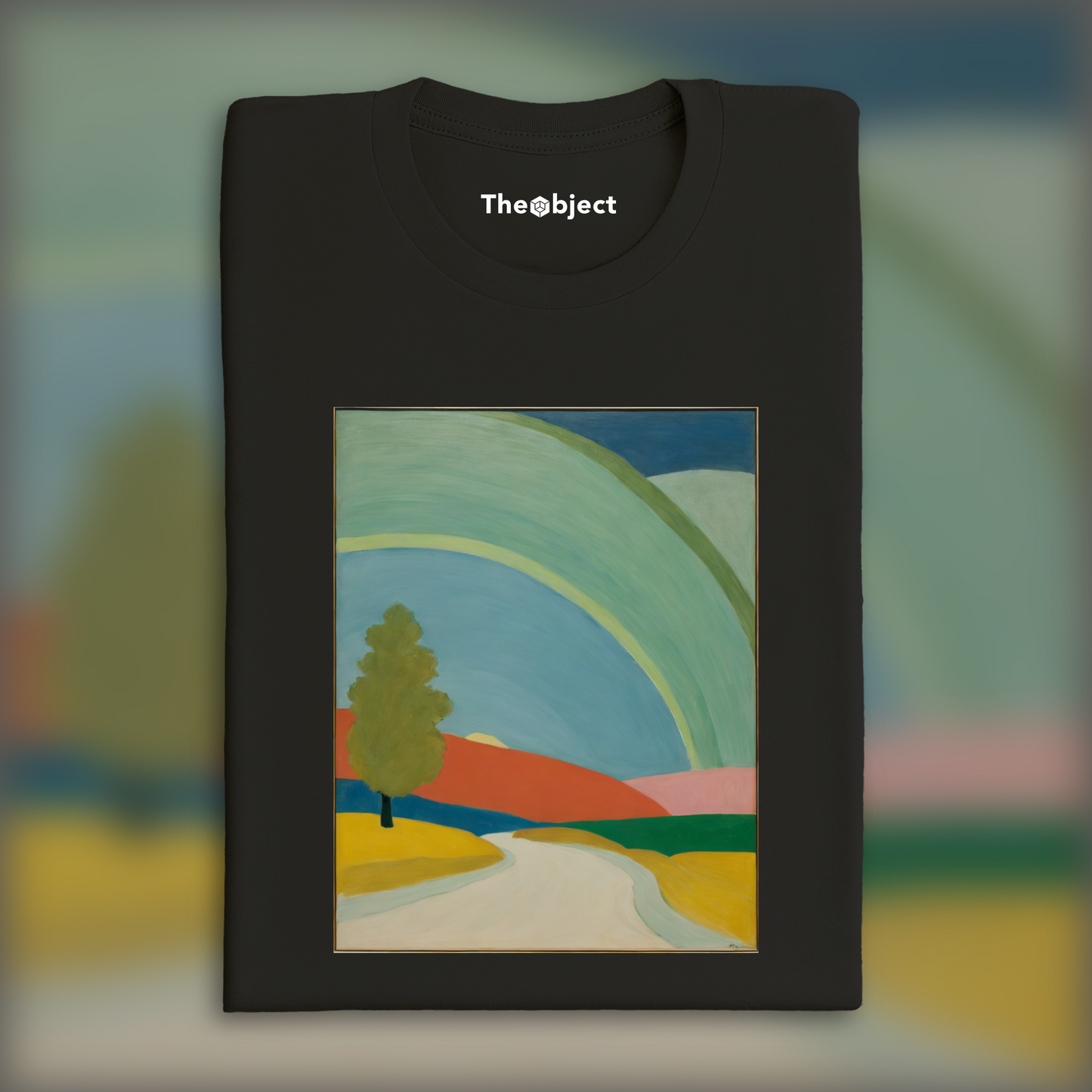 T-Shirt - Intimate American figurative, abstract trend, Rainbow - 3246724450