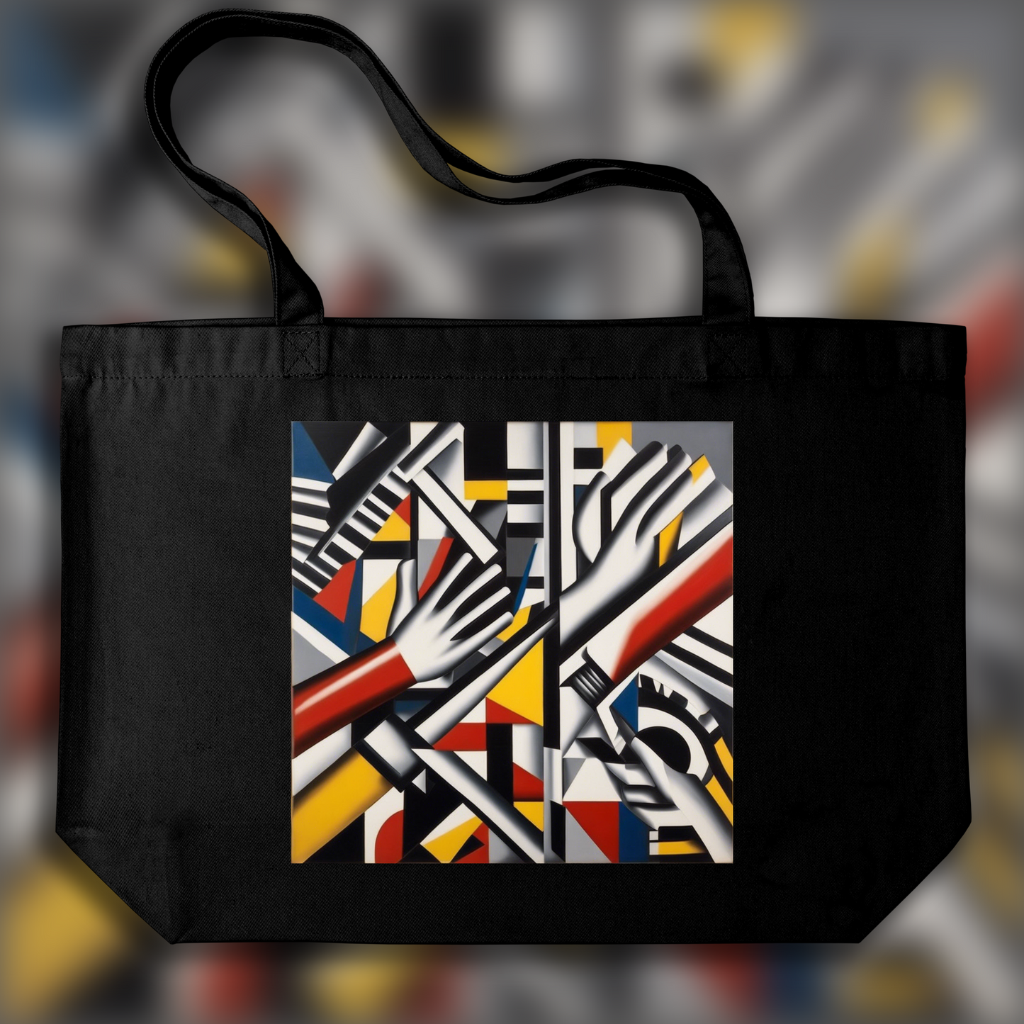 Tote bag - Modernism, Puteaux group, Hands - 4147523319