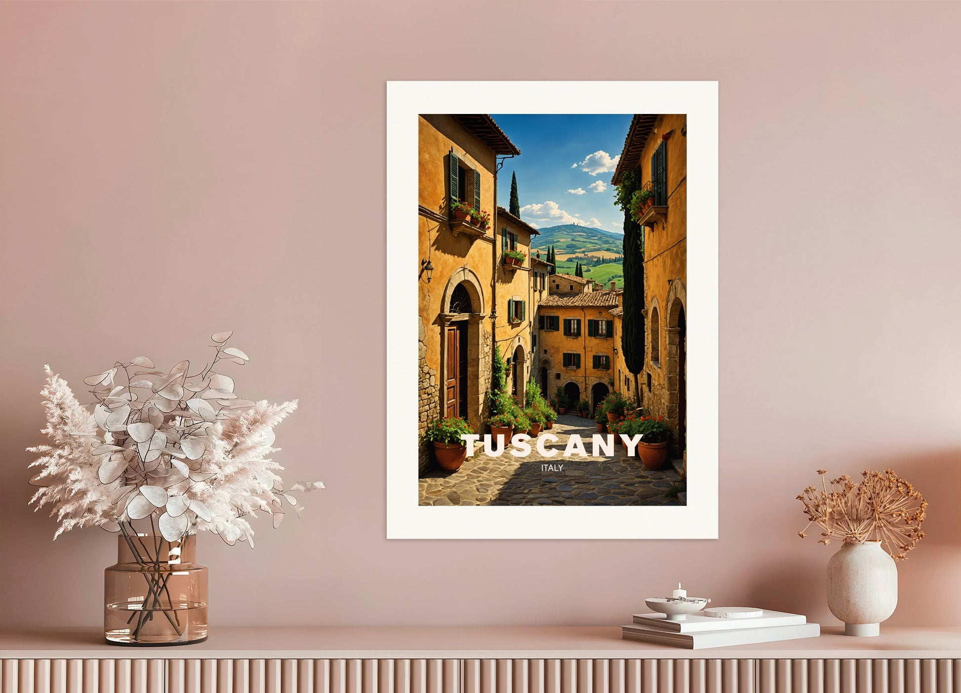 Poster: Vineyard in Tuscany