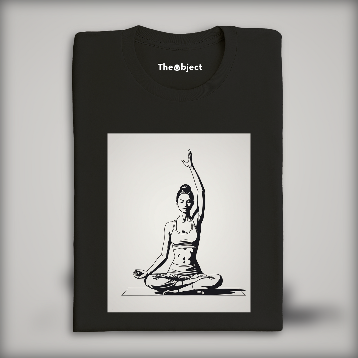 T-Shirt - Minimalist drawing, Yoga - 814004875