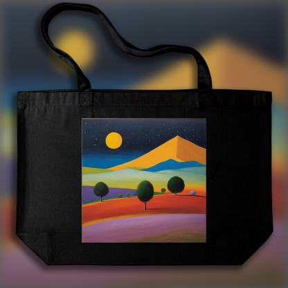 Tote bag - Scottish Abstract Expressionism Painting, Pilate - 2698669275