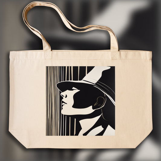 Tote bag - New American Realism, Shadow - 892632785