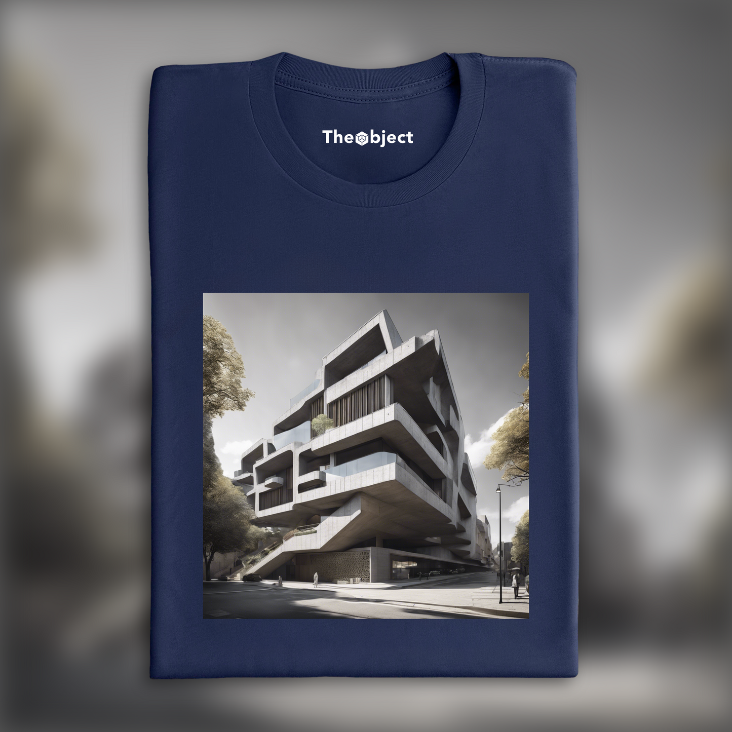 T-Shirt - Late modernism, Brutalist architecture, city - 438035921