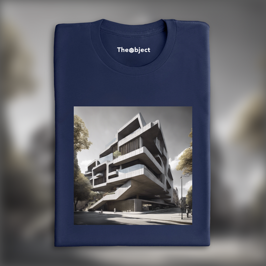 T-Shirt - Modernisme tardif, Brutalist architecture, city - 438035921