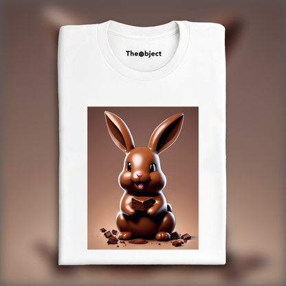 T-Shirt - Pokémon , Lapin avec  œuf en chocolat  - 30037729