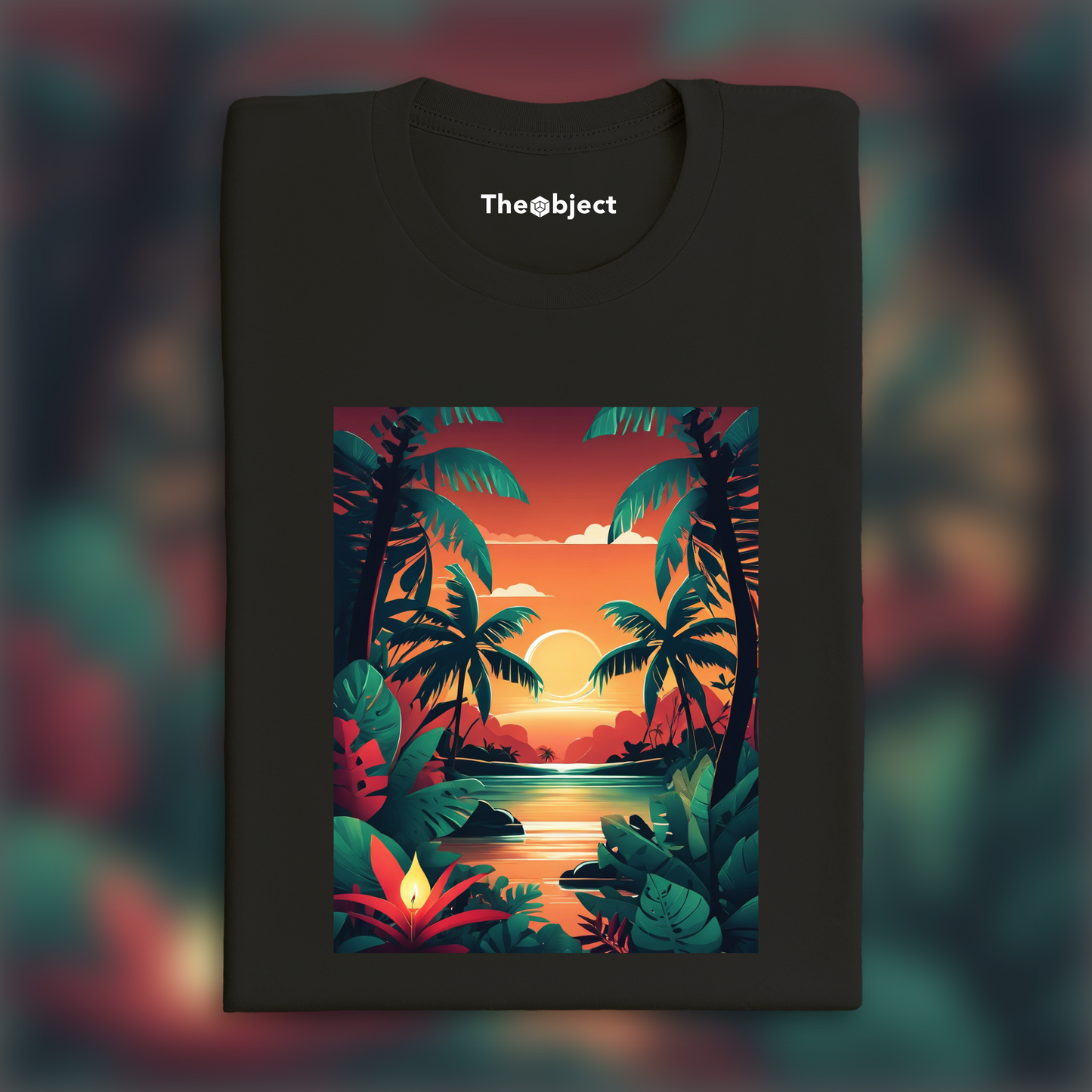 T-Shirt - Tropical Jungle, Candle - 1349520665