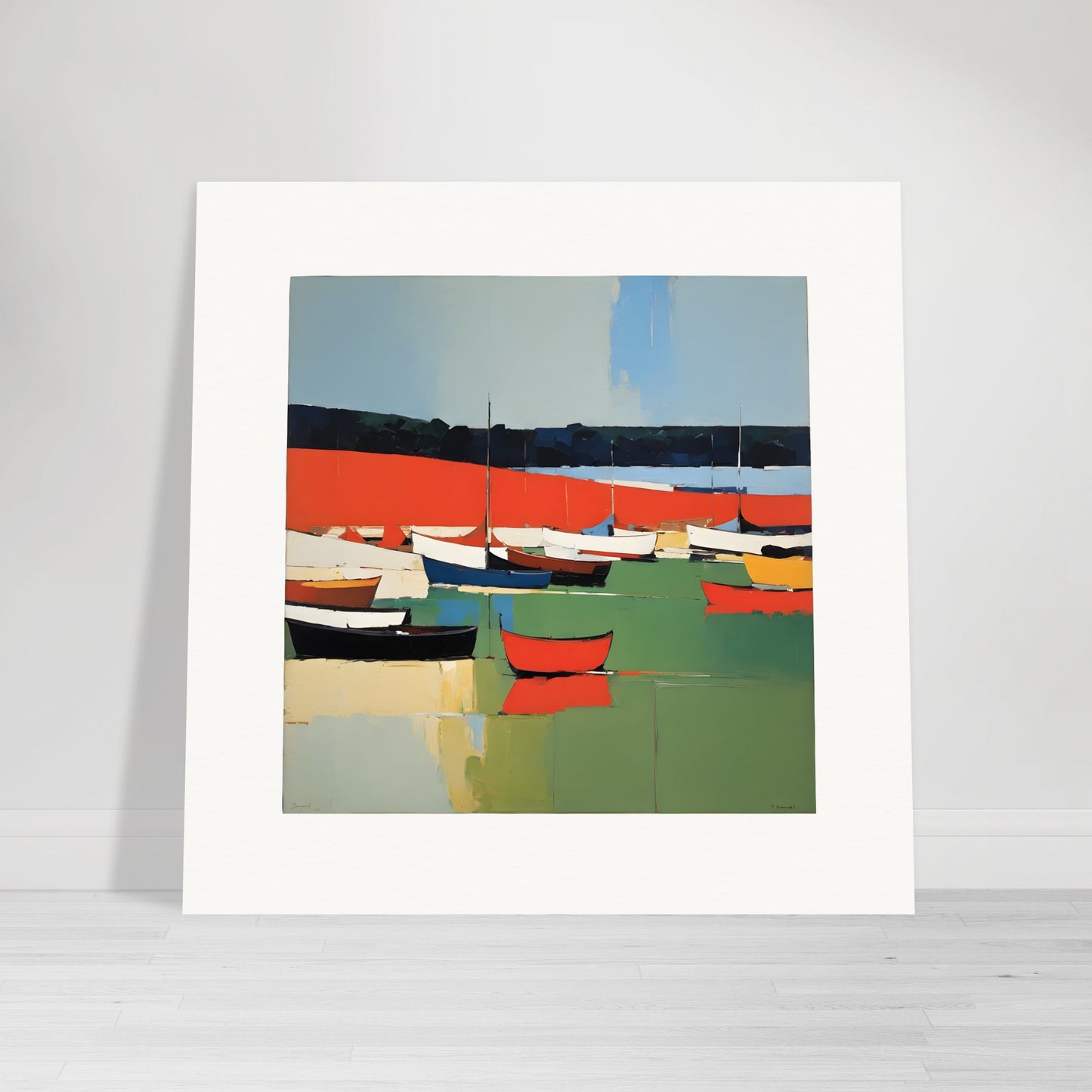 Affiche - Nicolas de Staël, Lac - 3778662716