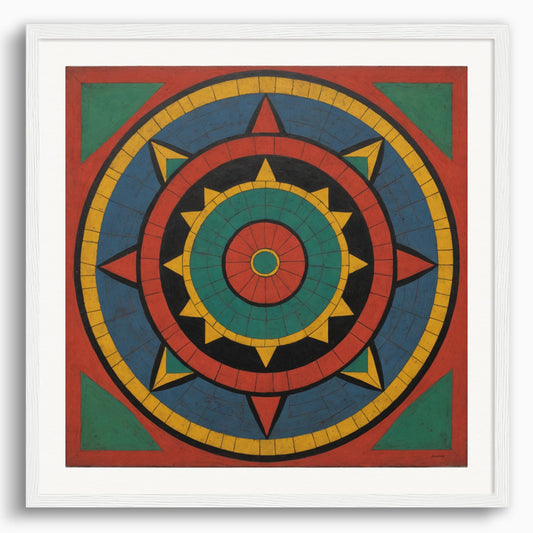 Poster: Mexican abstract art of the 20th century, Mandala