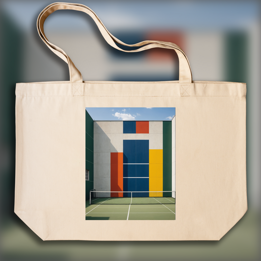 Tote bag - Art Bauhaus, Court de tennis - 3505145385