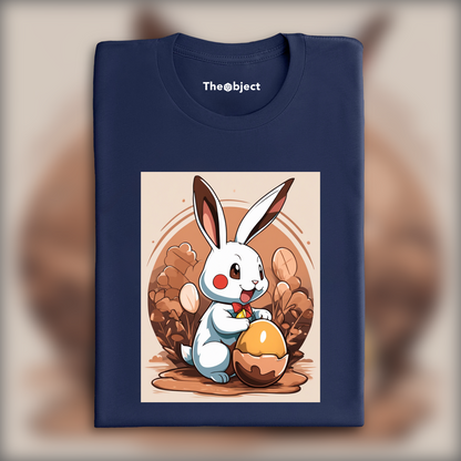 T-Shirt - Pokémon , rabbit with chocolate egg - 2217858288