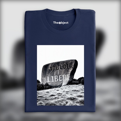 T-Shirt - Wanting liberates, Nietzsche - 3184116932