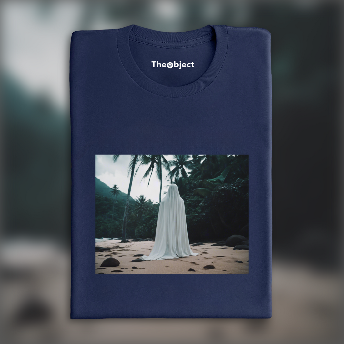 T-Shirt - Cinématique, A white ghost cyborg in the Seychelles - 2295068123