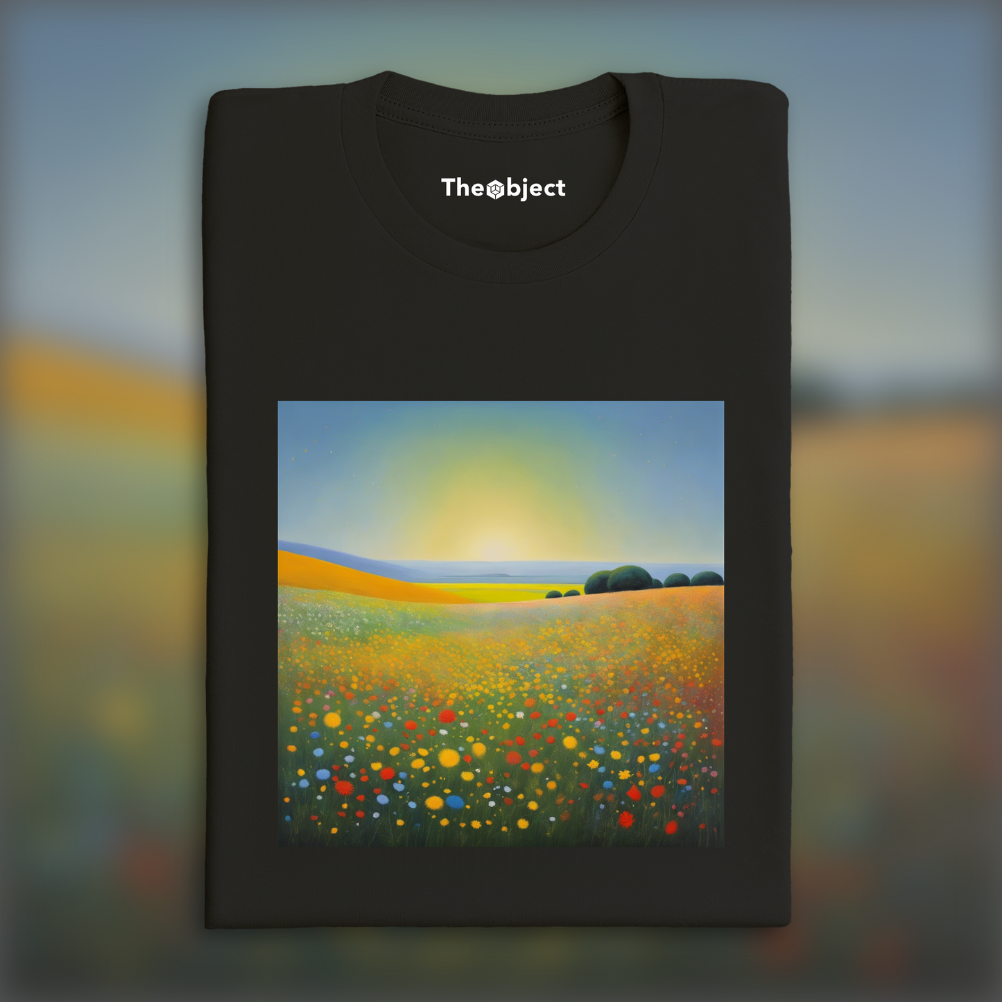 T-Shirt - Scottish Abstract Expressionism Painting, Fleur  - 2516049855