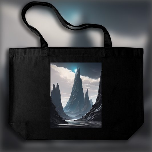 Tote bag - Exoplanet landscape - 3942342891