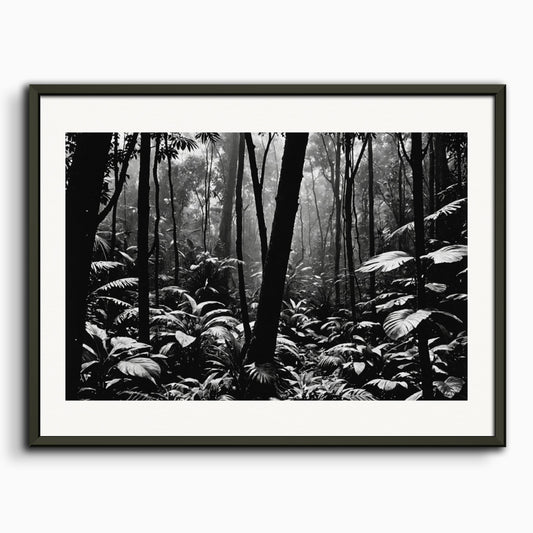 Poster: Abstract photography, nature and geometric patterns , Jungle