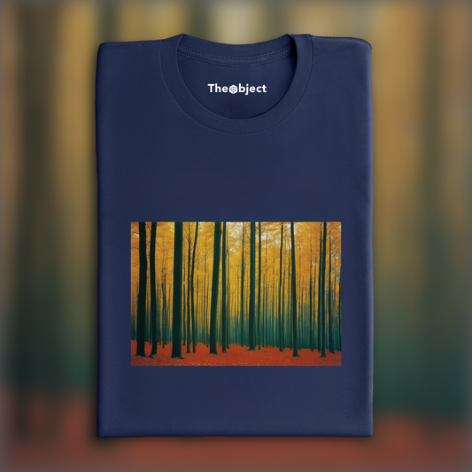 T-Shirt - Abstractions, geometric compositions in landscapes, Forest - 2477501169