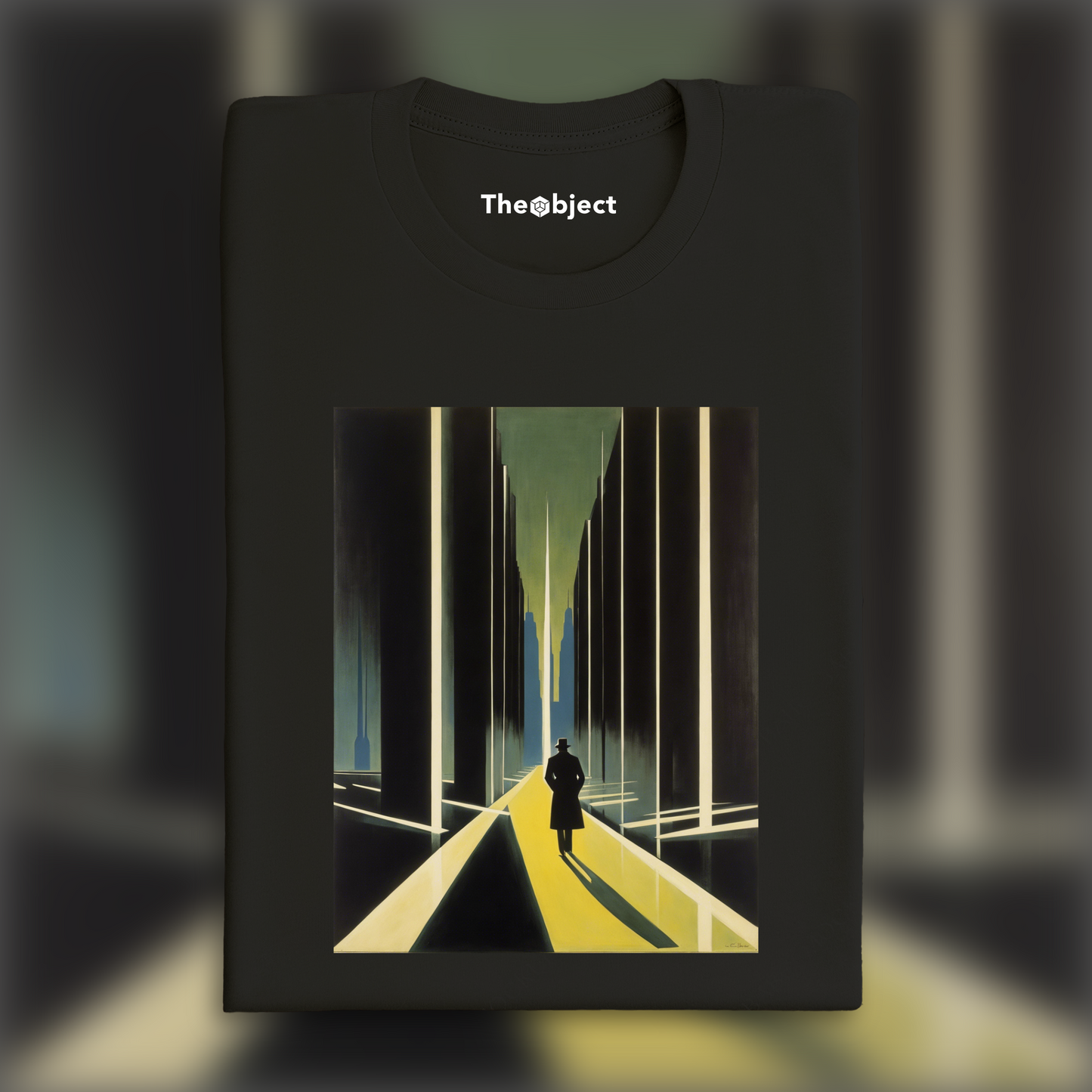 T-Shirt - Belgian symbolism with haunting solitude, Futuristic city - 321133556