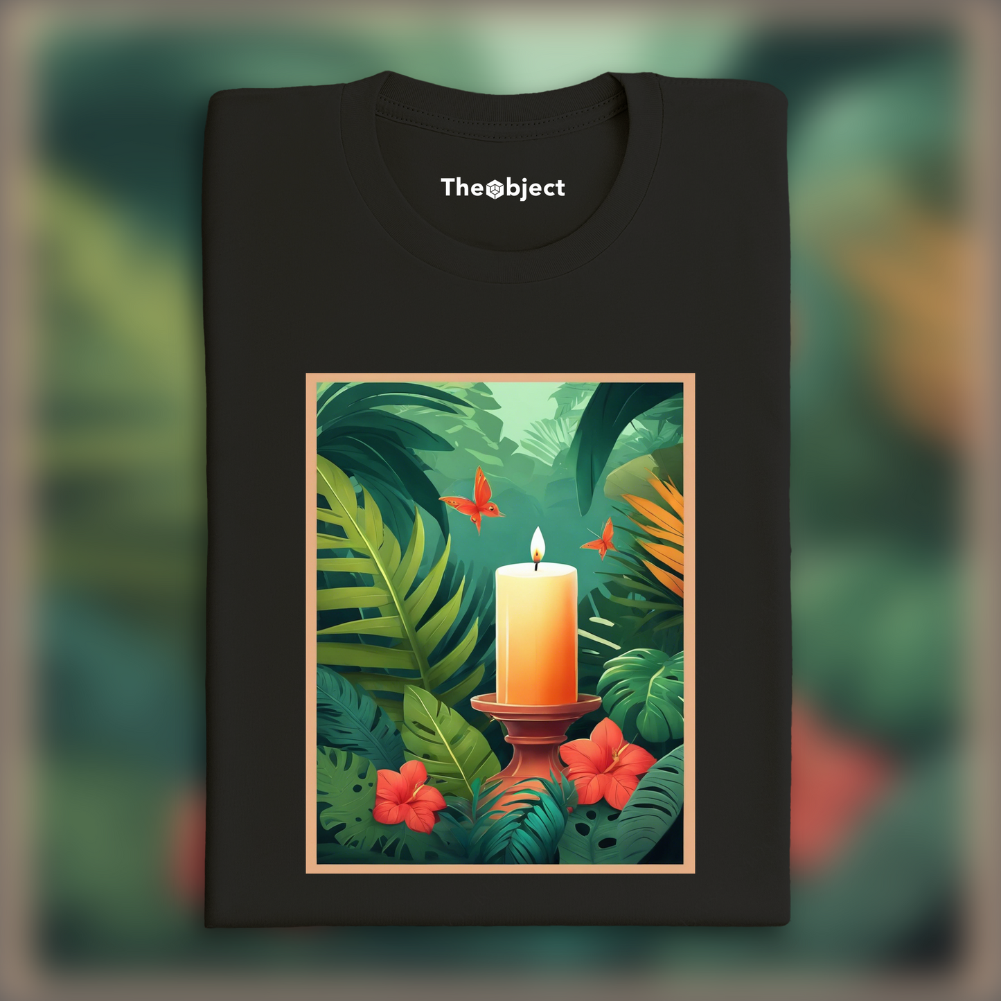 T-Shirt - Tropical Jungle, Candle - 247442800