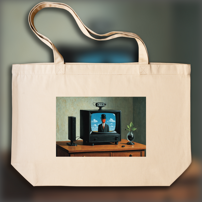 Tote bag - Belgian surrealism, Video game console - 762259642