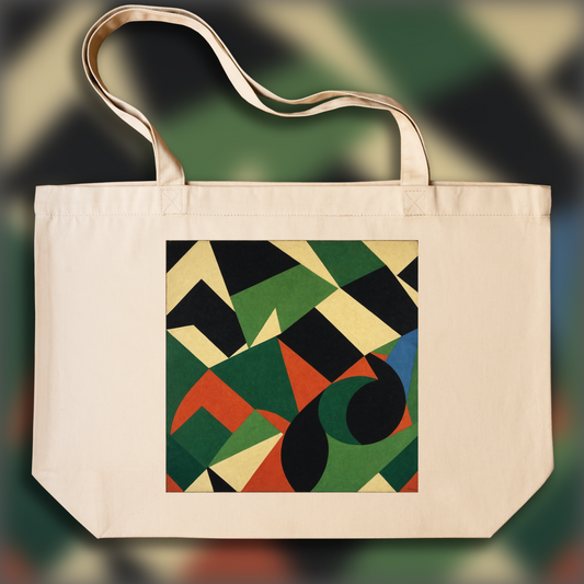 Tote bag - Nabi art movement, Geometric patterns - 2154987367