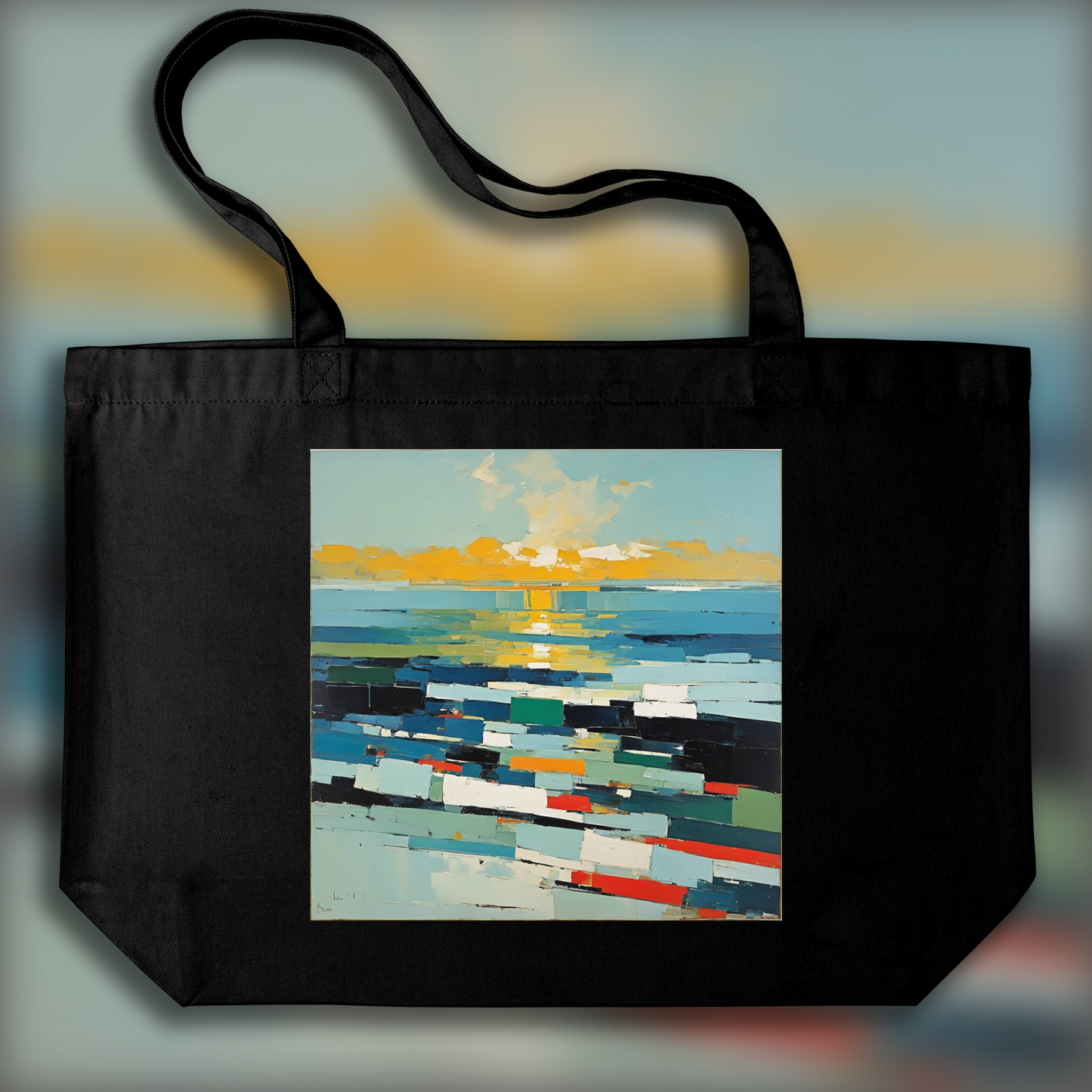 Tote bag - Nicolas de Staël, La mer - 1942347789