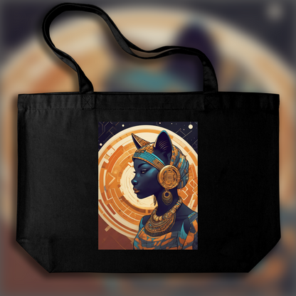 Tote bag - Afrofuturism, Cat - 1139661264