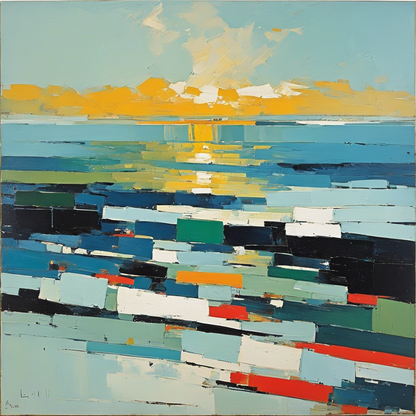 Poster - Nicolas de Stael, The sea - 1942347789