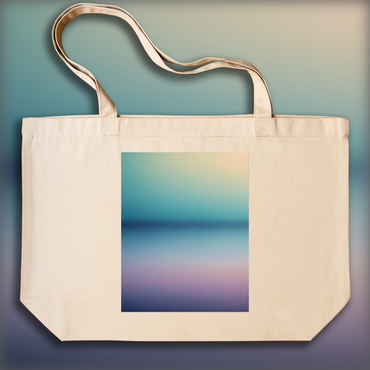 Tote bag - Dégradés abstraits apaisants, Océan - 3350851122