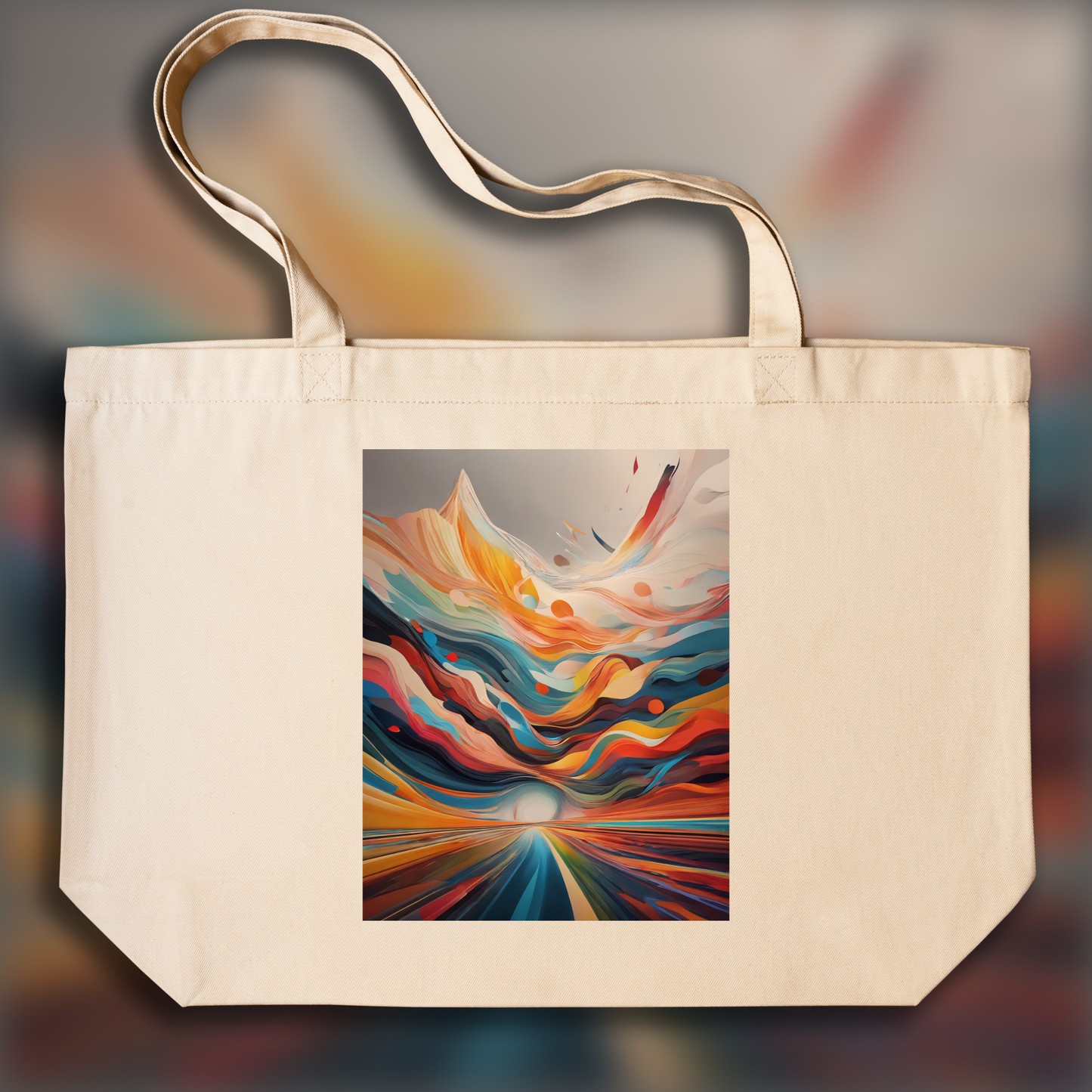 Tote bag - ARTISTIC EUPHORIA, ARTISTIC EUPHORIA - 1815995007