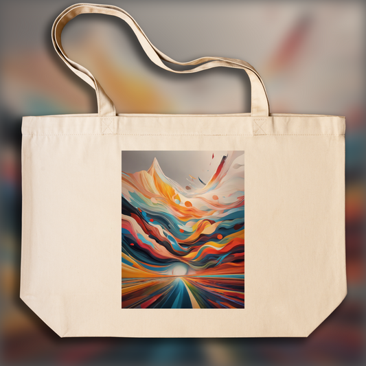 Tote bag - ARTISTIC EUPHORIA, ARTISTIC EUPHORIA - 1815995007