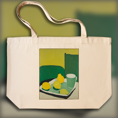 Tote bag - Intimate American figurative, abstract trend, lemons - 2109604648