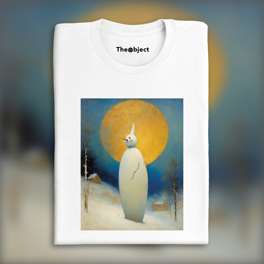 T-Shirt - Surreal visions with fantastic images, Snowman - 1209165673