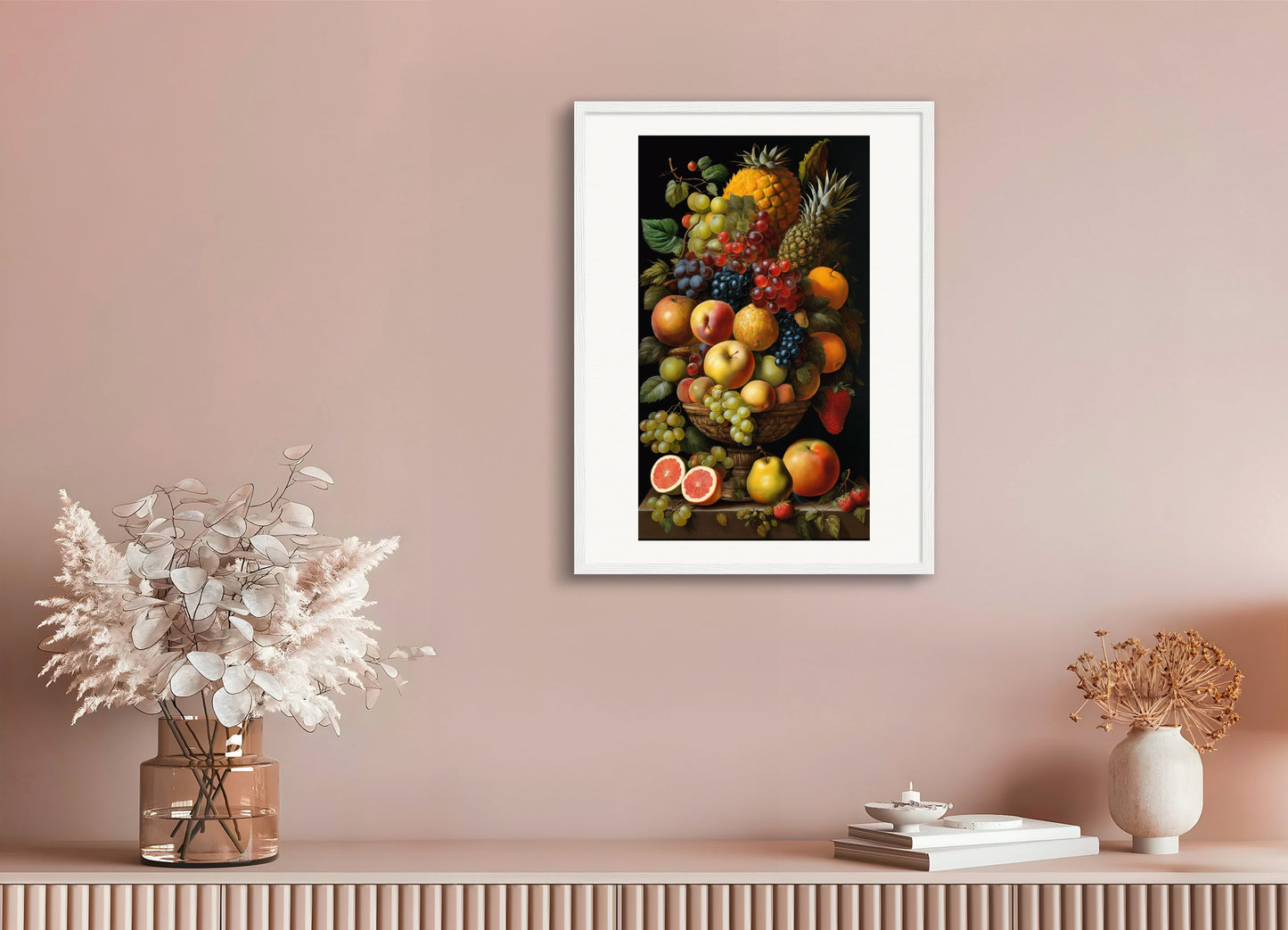 Poster with wood frame: Giuseppe Arcimboldo, 